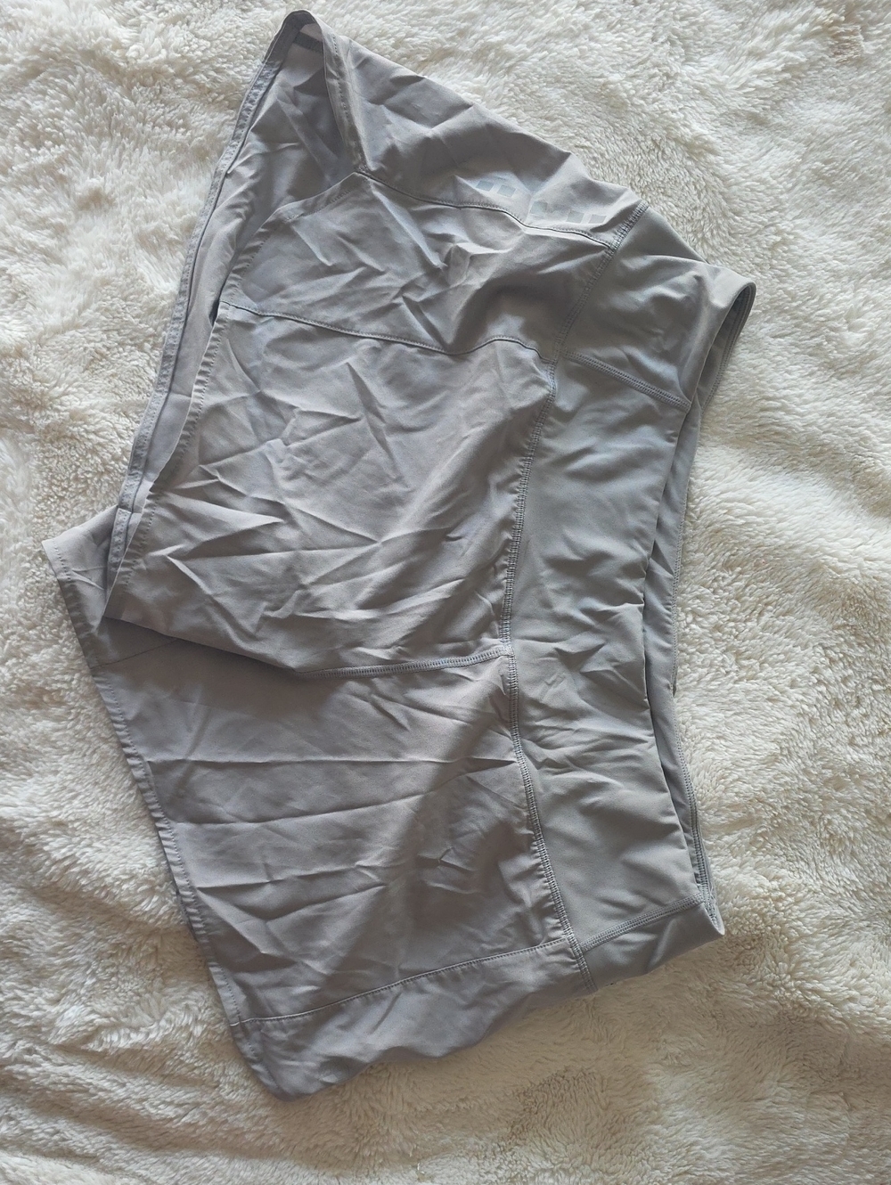 Born Primitive Light Grey Lined Athletic Running Shorts - Size 2XL